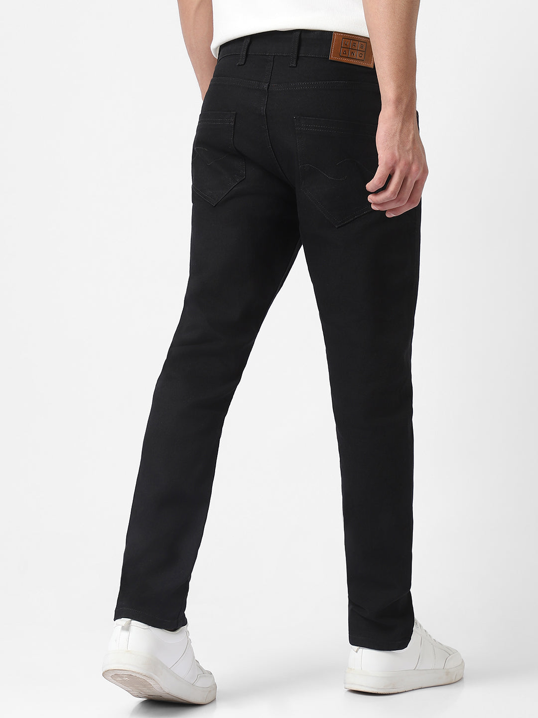 Men's Black Slim Fit Stretchable Jeans