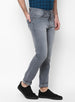 Men's Grey Slim Fit Jeans Stretchable