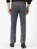 Men's Grey Washed Bootcut Jeans Stretchable