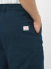 Urbano Fashion Men's Navy Loose Baggy Fit Solid Cargo Chino Pant with 6 Pockets Non-Stretchable