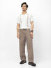 Men's Grey Loose Baggy Fit Solid Carpenter Trouser Pant with 5 Pockets Non-Stretchable