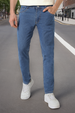 Men's Blue Slim Fit Stretchable Jeans