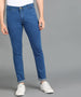 Men's Light Blue Slim Fit Washed Jeans Stretchable