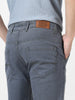 Men's Grey Slim Fit Washed Jeans Stretchable