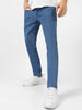 Men's Light Blue Slim Fit Stretchable Jeans