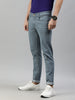 Men's Light Grey Slim Fit Denim Jeans Stretchable