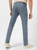 Men's Light Grey Slim Fit Denim Jeans Stretchable