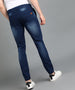 Men's Blue Slim Fit Stretch Jogger Jeans