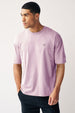 Men's Multicolor Solid Round Neck Oversized Fit Cotton T-Shirts Pack of 3