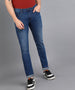 Men's Blue Slim Fit Washed Jeans Stretchable