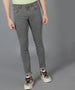 Men's Grey Slim Fit Washed Jeans Stretchable