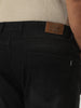 Plus Men's Black Regular Fit Washed Jeans Stretchable