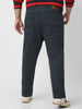 Plus Men's Dark Grey Regular Fit Denim Jeans Stretchable