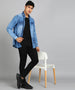 Men's Blue Full Sleeve Slim Fit Casual Denim Shirt