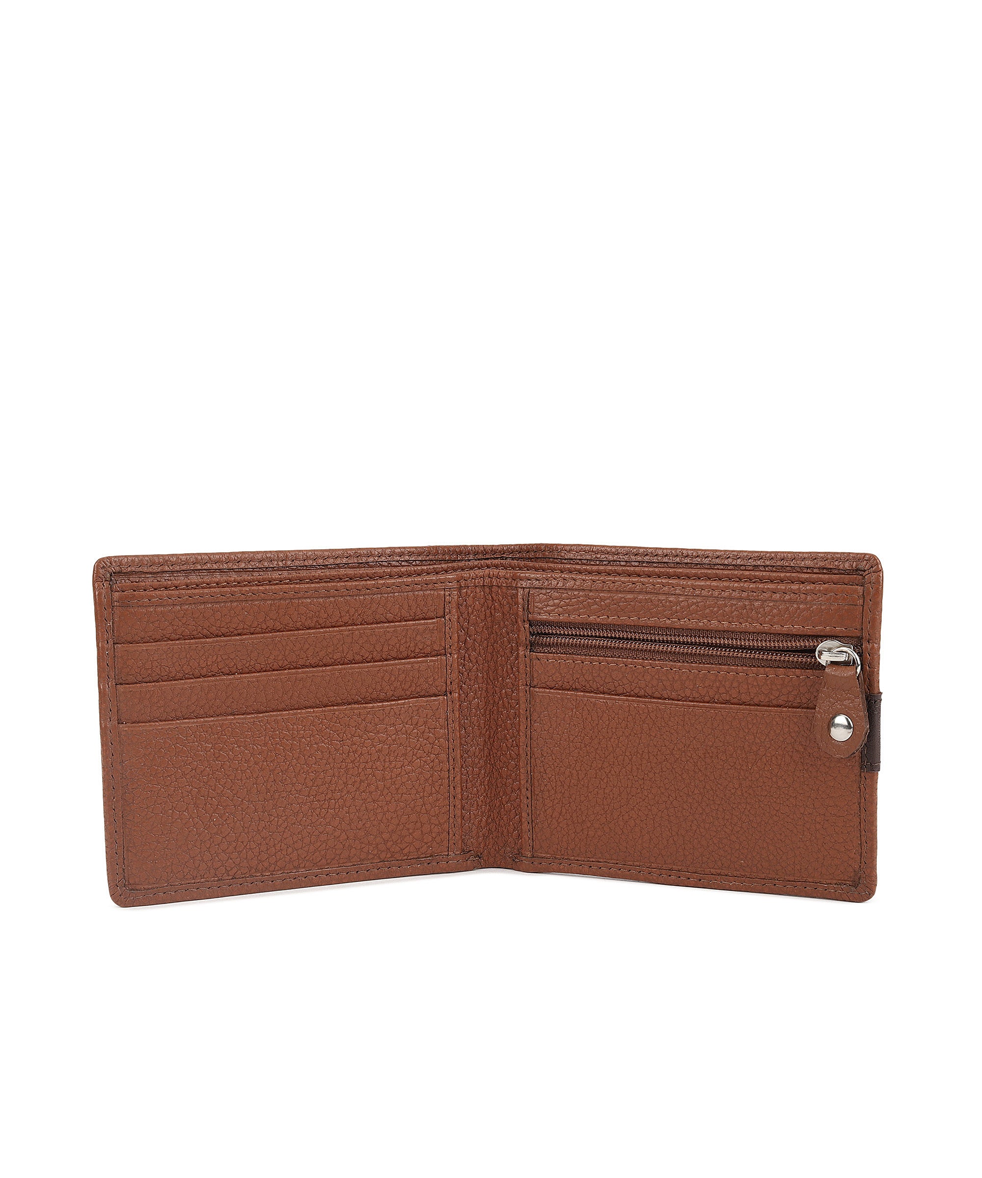 Urbano Fashion Men's Casual, Formal Tan Genuine Leather Wallet-4 Card Slots