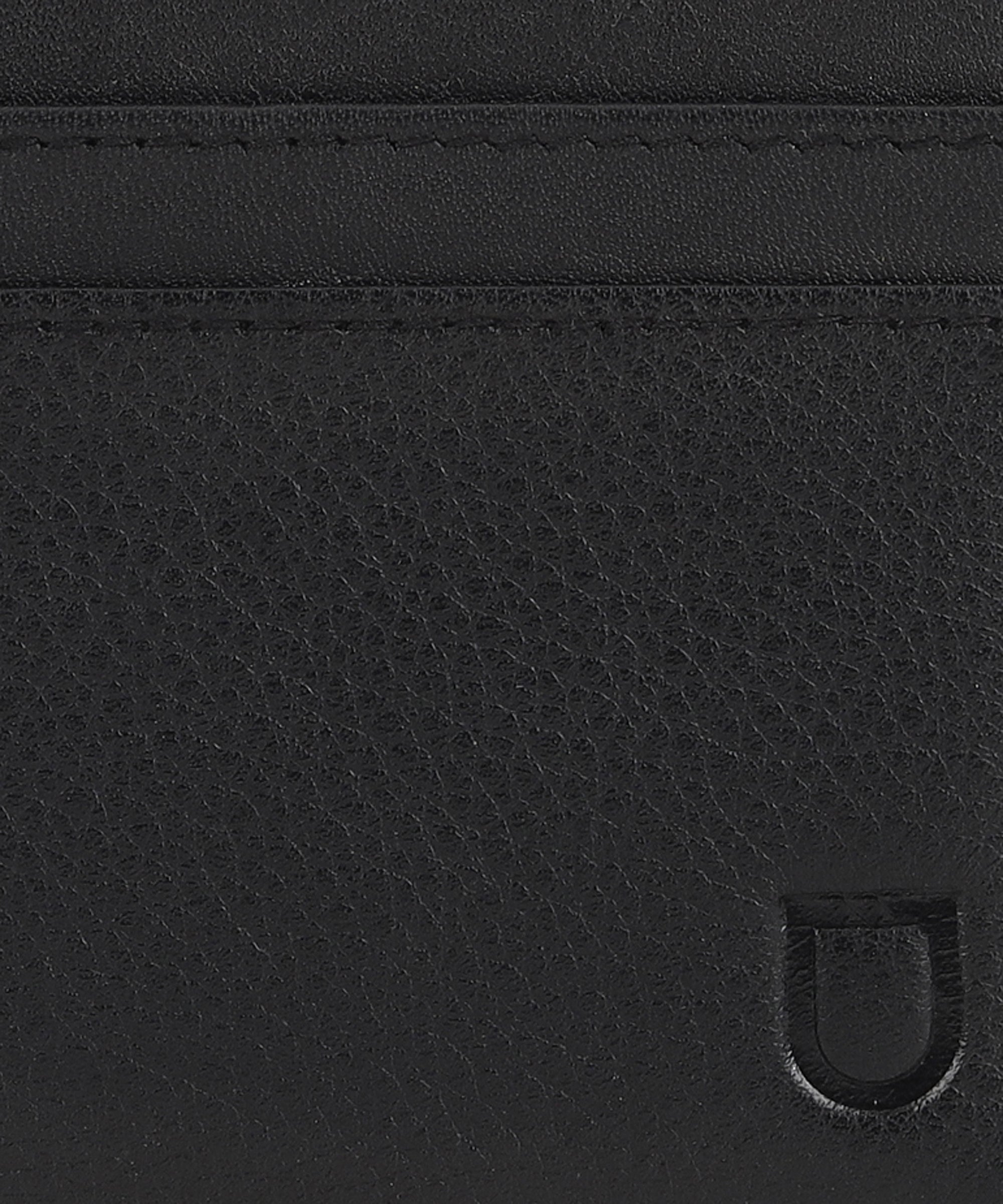 Urbano Fashion Men's Casual, Formal Black Genuine Leather Wallet-5 Card Slots