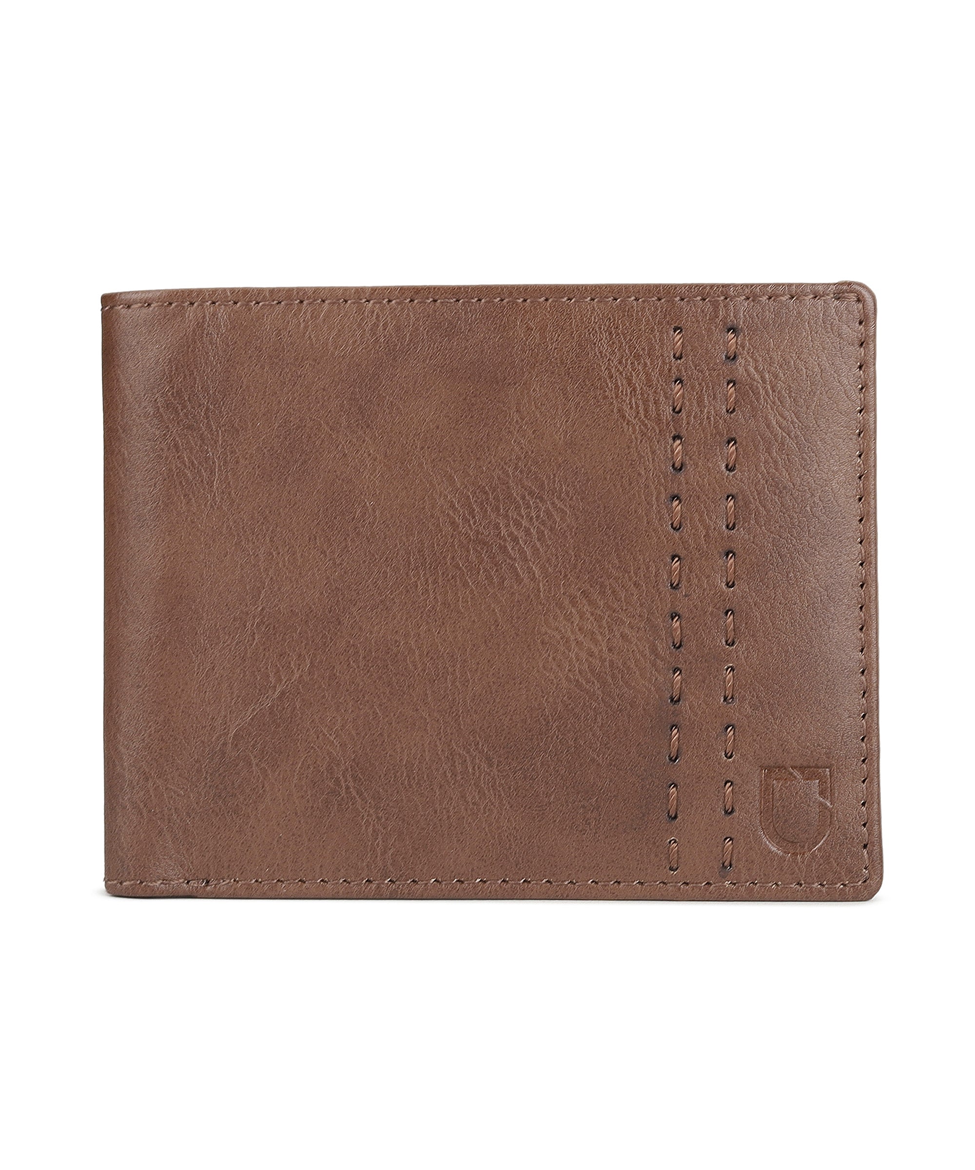 Urbano Fashion Men's Brown Casual, Formal Leather Wallet-8 Card Slots