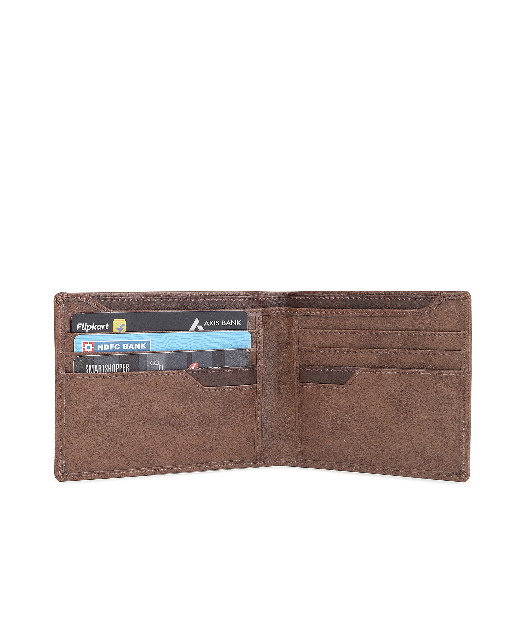 Urbano Fashion Men's Brown Casual, Formal Leather Wallet-8 Card Slots