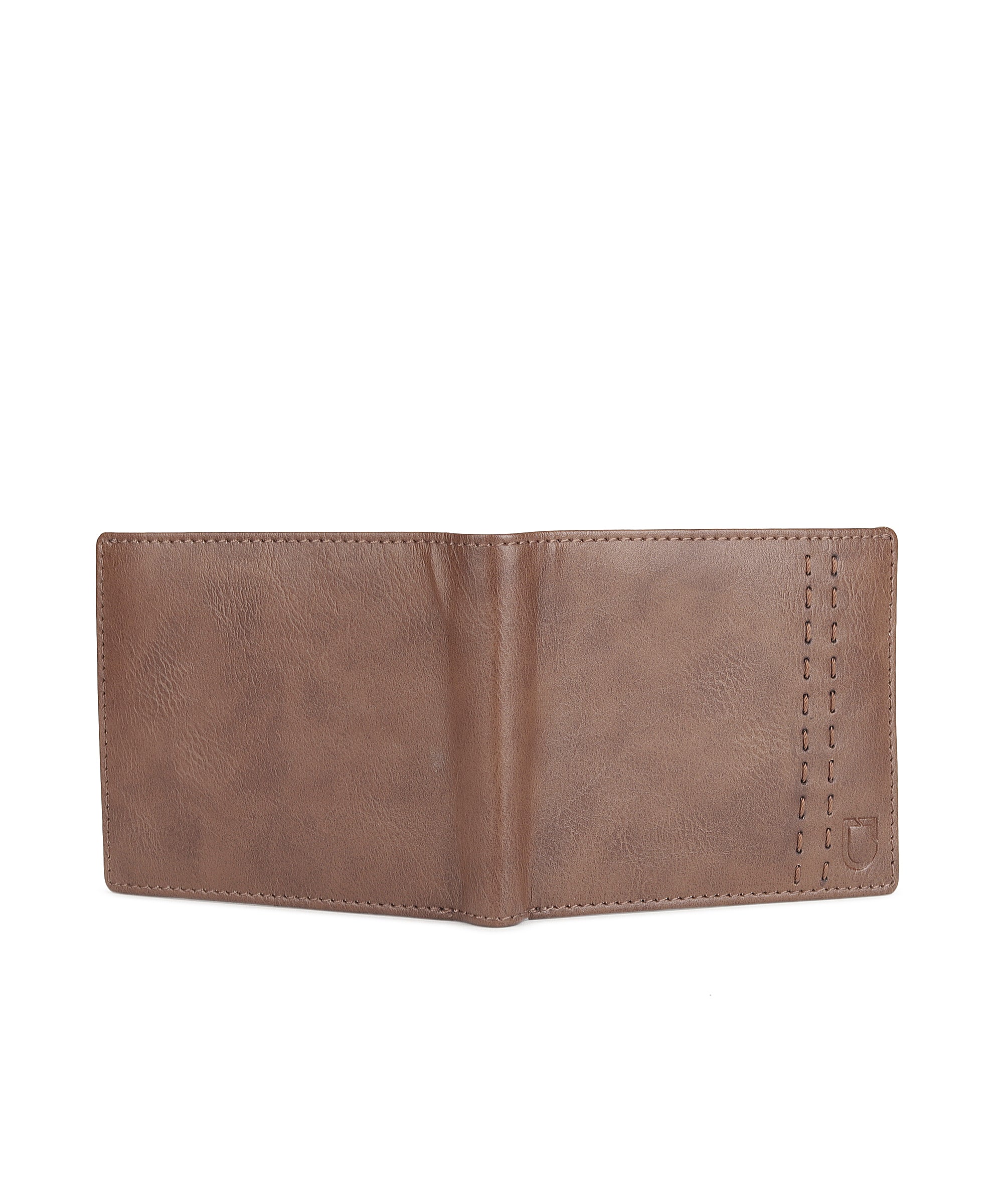 Urbano Fashion Men's Brown Casual, Formal Leather Wallet-8 Card Slots