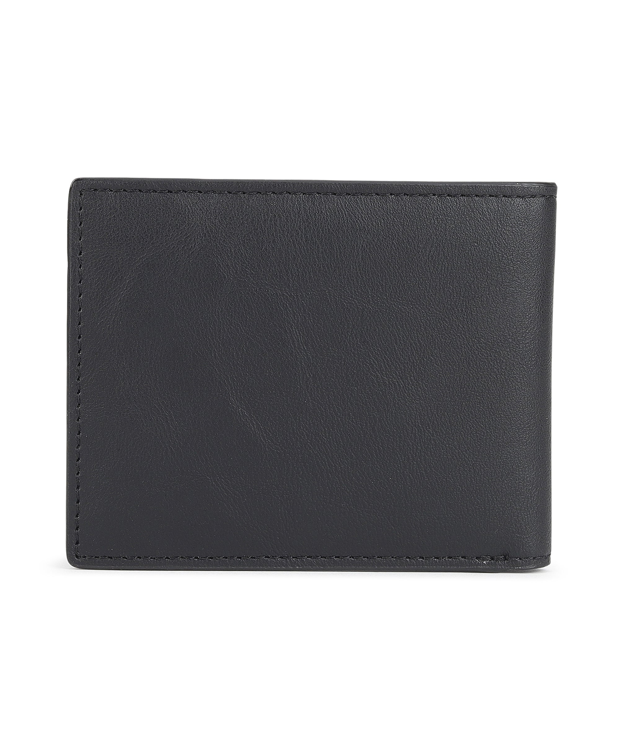 Urbano Fashion Men's Black Casual, Formal Leather Wallet-6 Card Slots