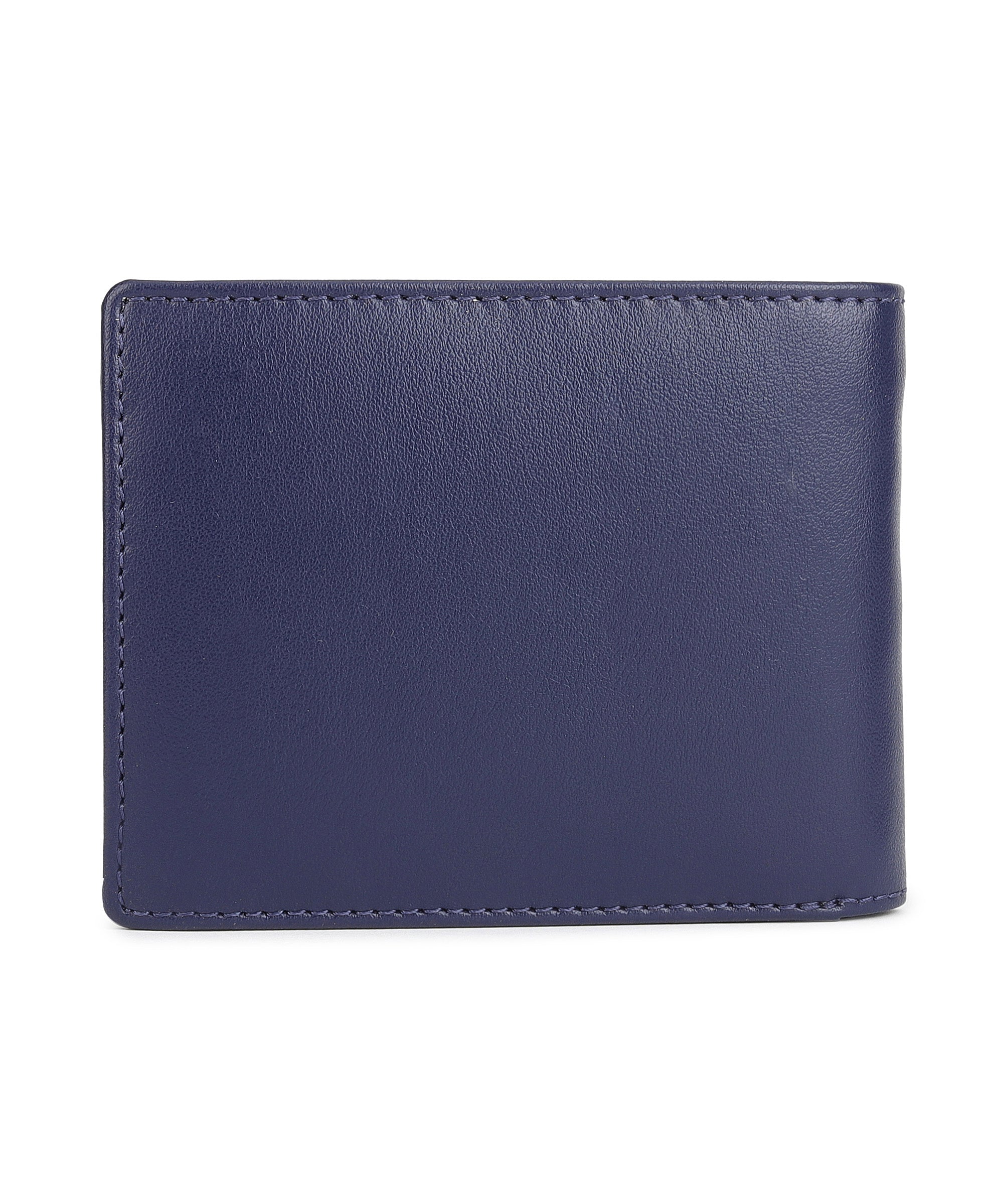 Urbano Fashion Men's Blue Casual, Formal Leather Wallet-8 Card Slots