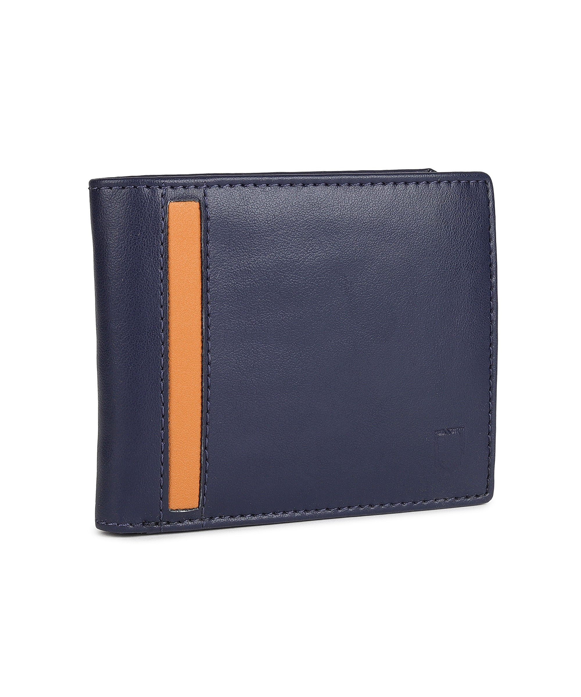 Urbano Fashion Men's Blue Casual, Formal Leather Wallet-3 Card Slots