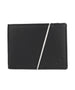 Urbano Fashion Men's Black Casual, Formal Leather Wallet-3 Card Slots