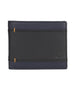 Urbano Fashion Men's Black, Blue Casual, Formal Leather Wallet-6 Card Slots