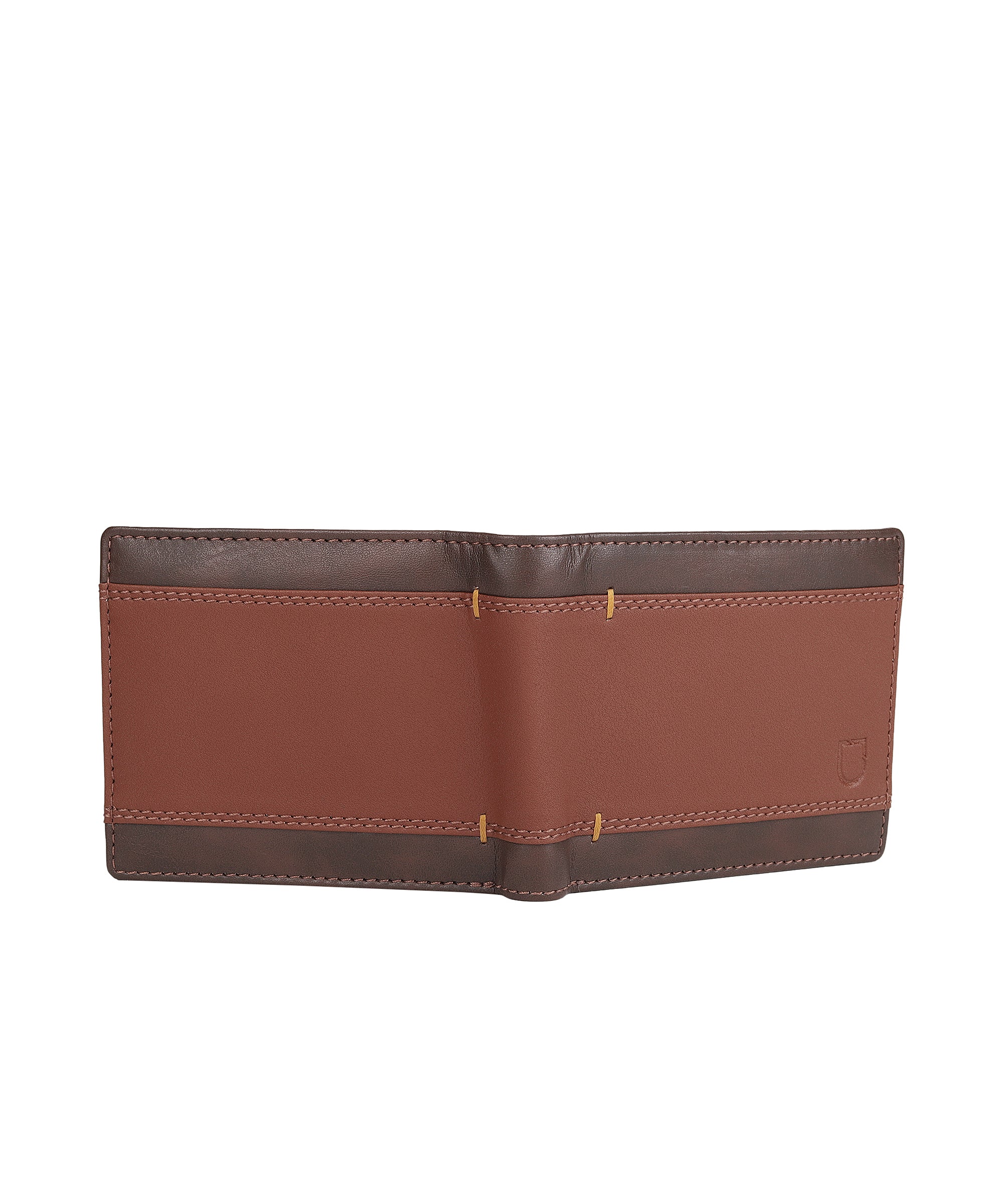 Urbano Fashion Men's Brown Casual, Formal Leather Wallet-6 Card Slots